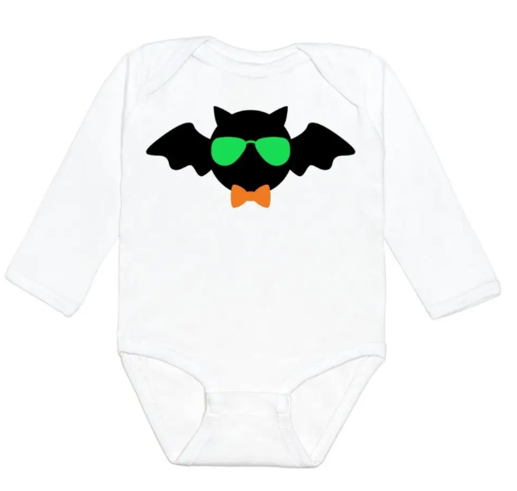 Cool Bat Long Sleeve Bodysuit
