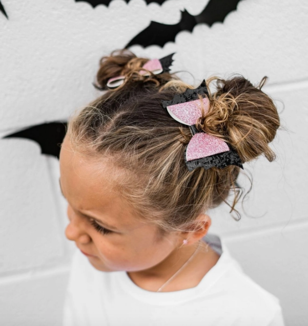 Bat Bow Clip