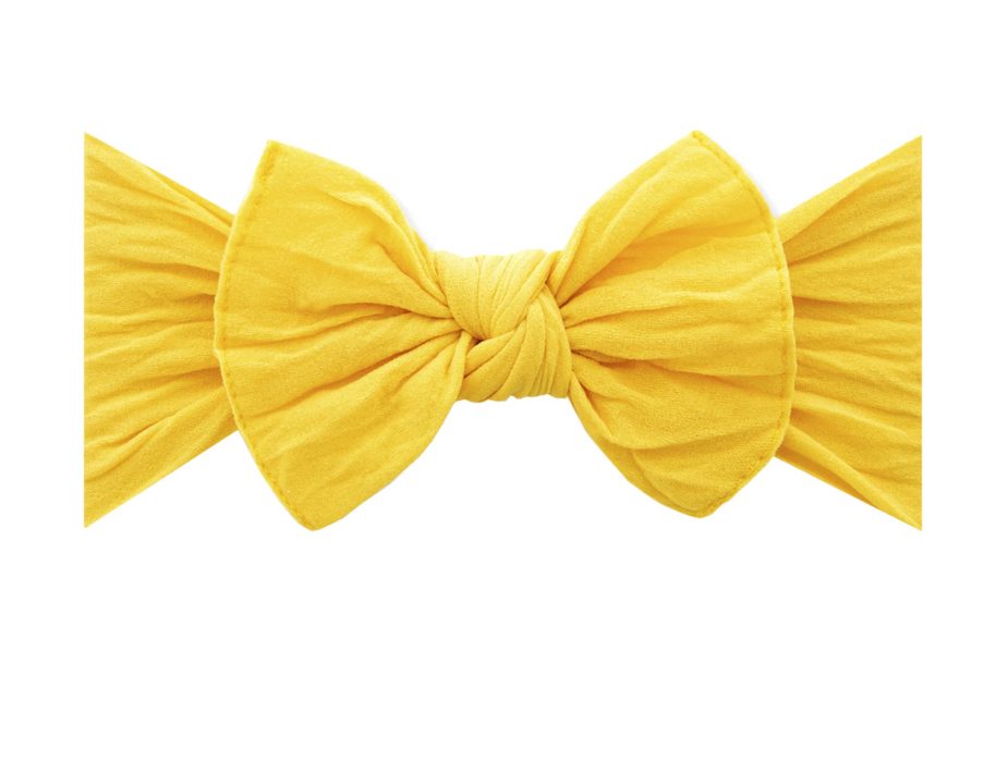Classic Knot Bow | Canary