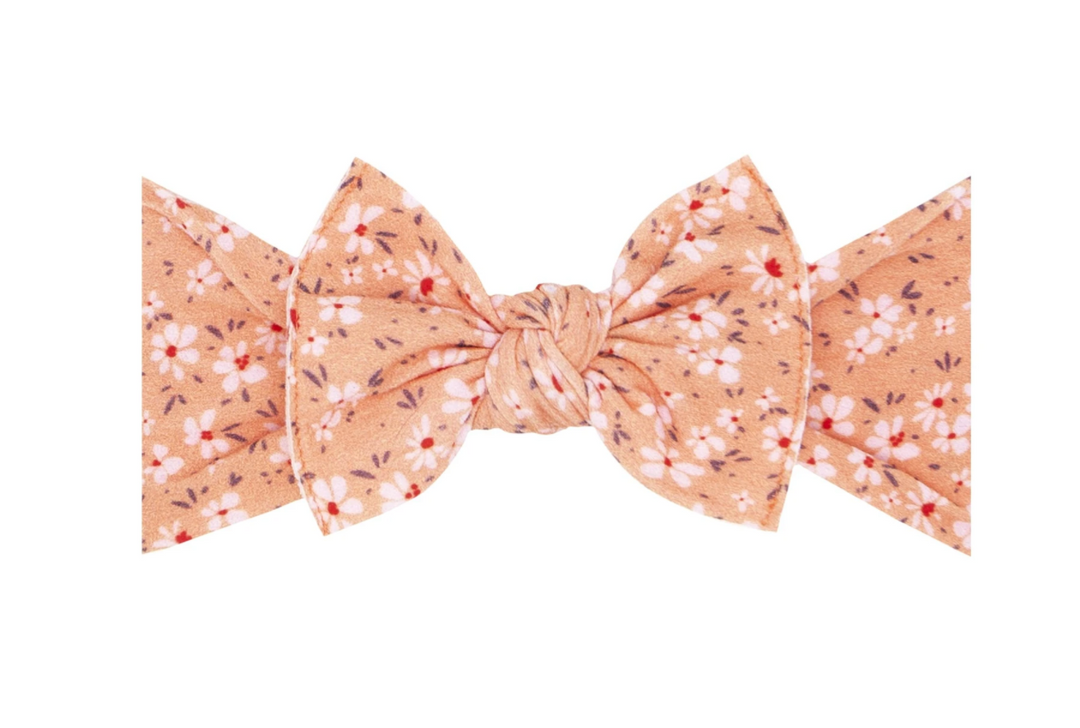 Printed Knot Bow | Dogwood