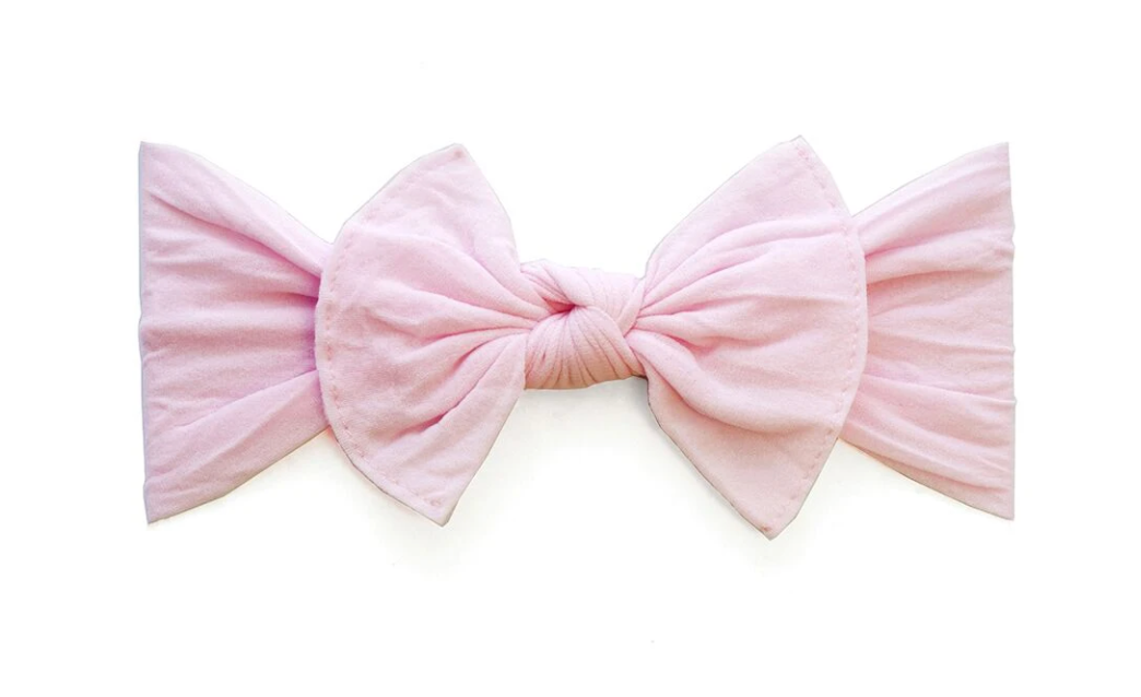 Itty Bitty Knot Bow | Pink