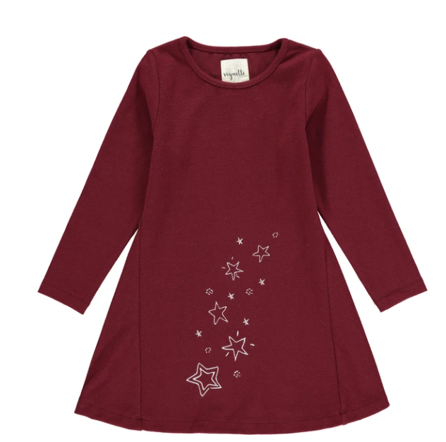 Lauren Dress | Burgundy