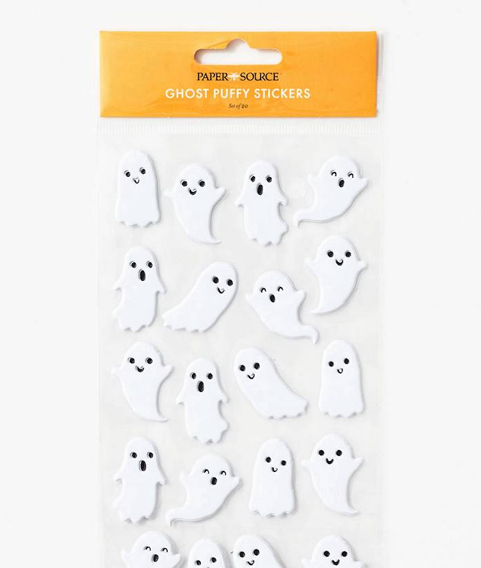 Ghost Puffy Stickers
