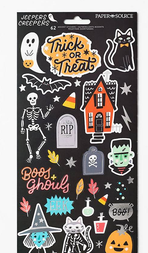 Jeepers Creepers Sticker Sheet