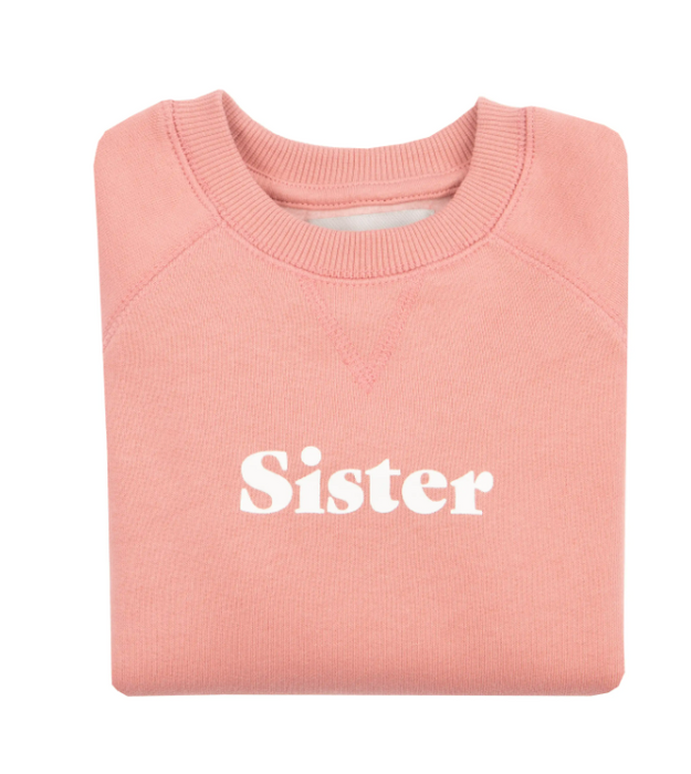 Rose Pink Sister Sweatshirt