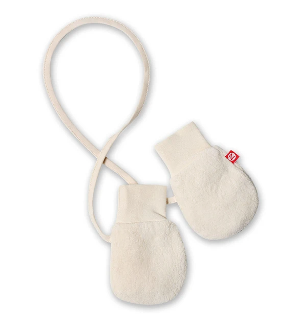 Cozie Fleece Mittens | Cream