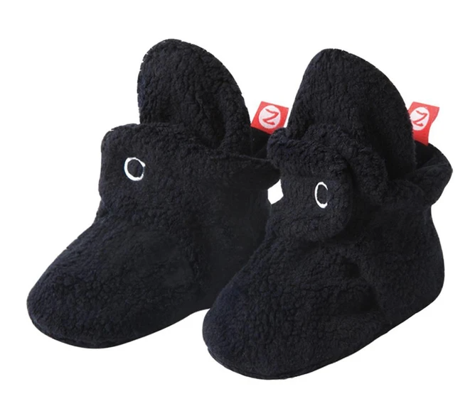 Fleece Zutano Booties | Black