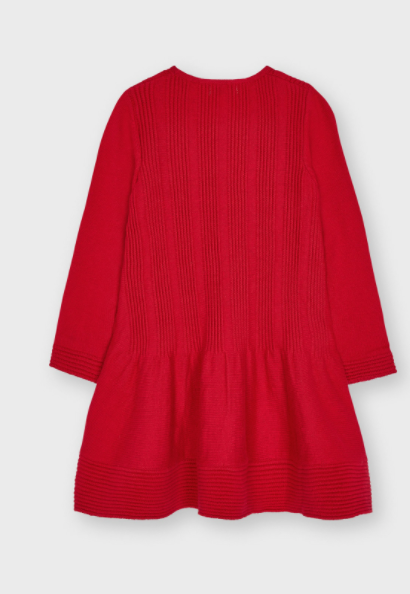 Knit Dress | Red | 4925