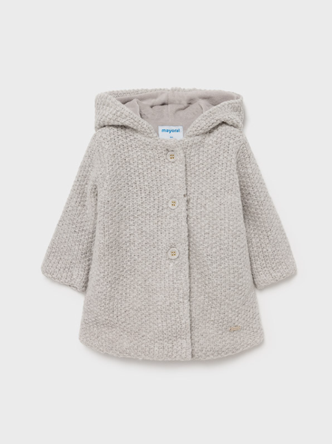 Knit Sweater Jacket | Gray | 2388