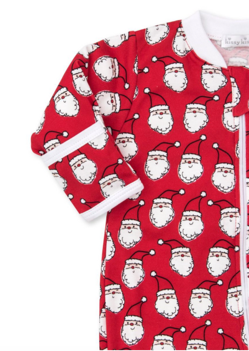 Footie with Zipper | Ho Ho Ho