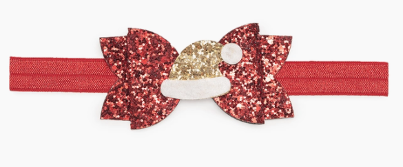 Santa Hat Soft Headband