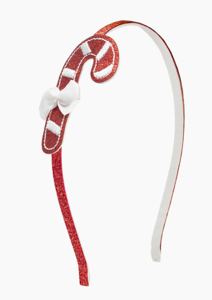 Candy Cane Hard Headband