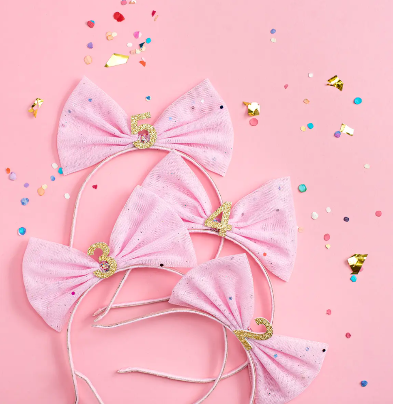 Birthday Bow Headband