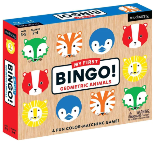 My First Bingo | Geometric Animals