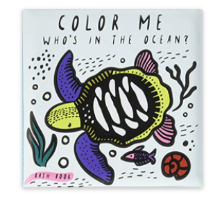 Bath Books Color Me | Who's in the Ocean