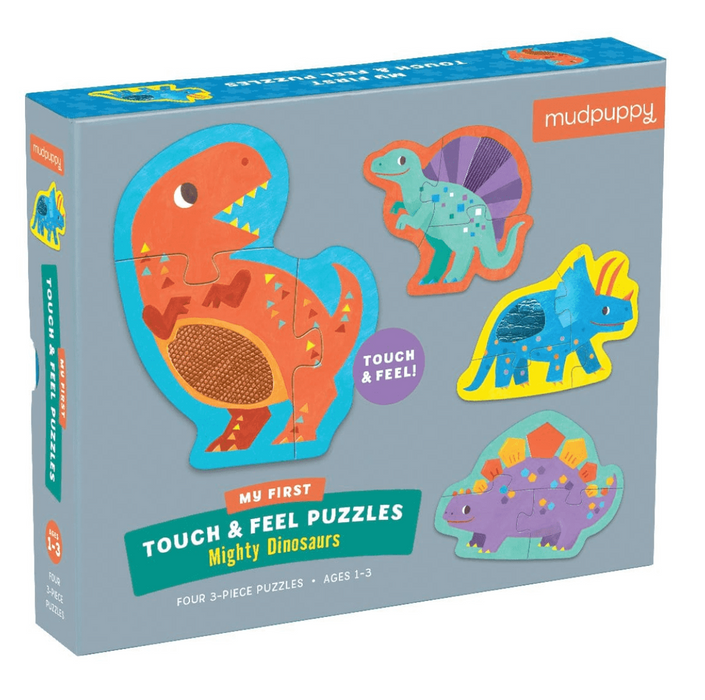 Mighty Dinosaurs, My First Touch and Feel Puzzle