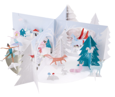 Winter Wonderland Paper Craft Advent Calendar