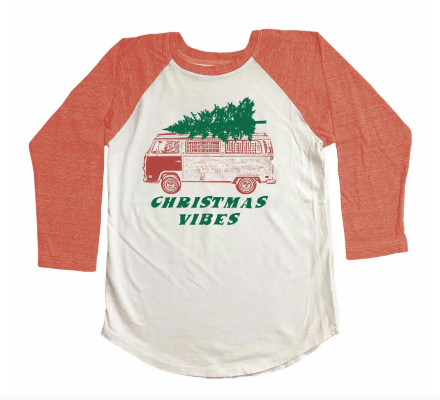 Christmas Vibes Raglan