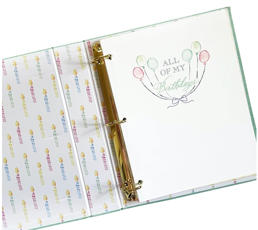 All My Birthdays Memory Book