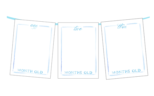 Add A Photo Banner | Blue