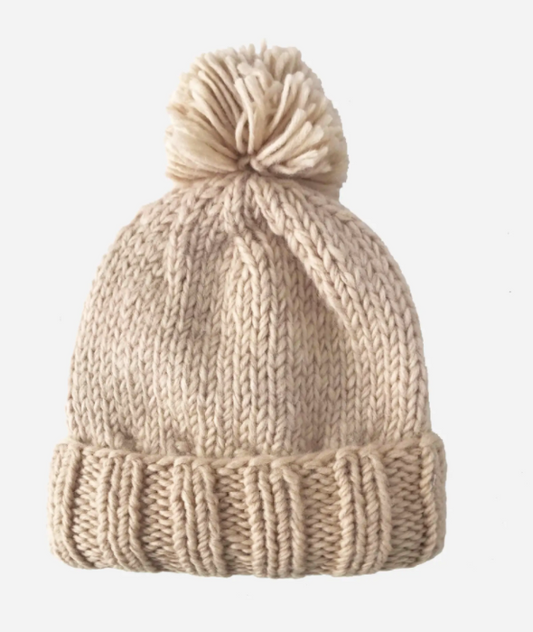 Latte Classic Pom Hat