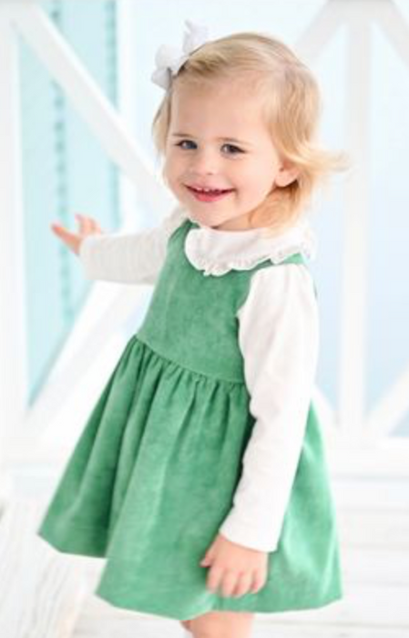 Savannah Scalloped Jumper | Christmas Corduroy