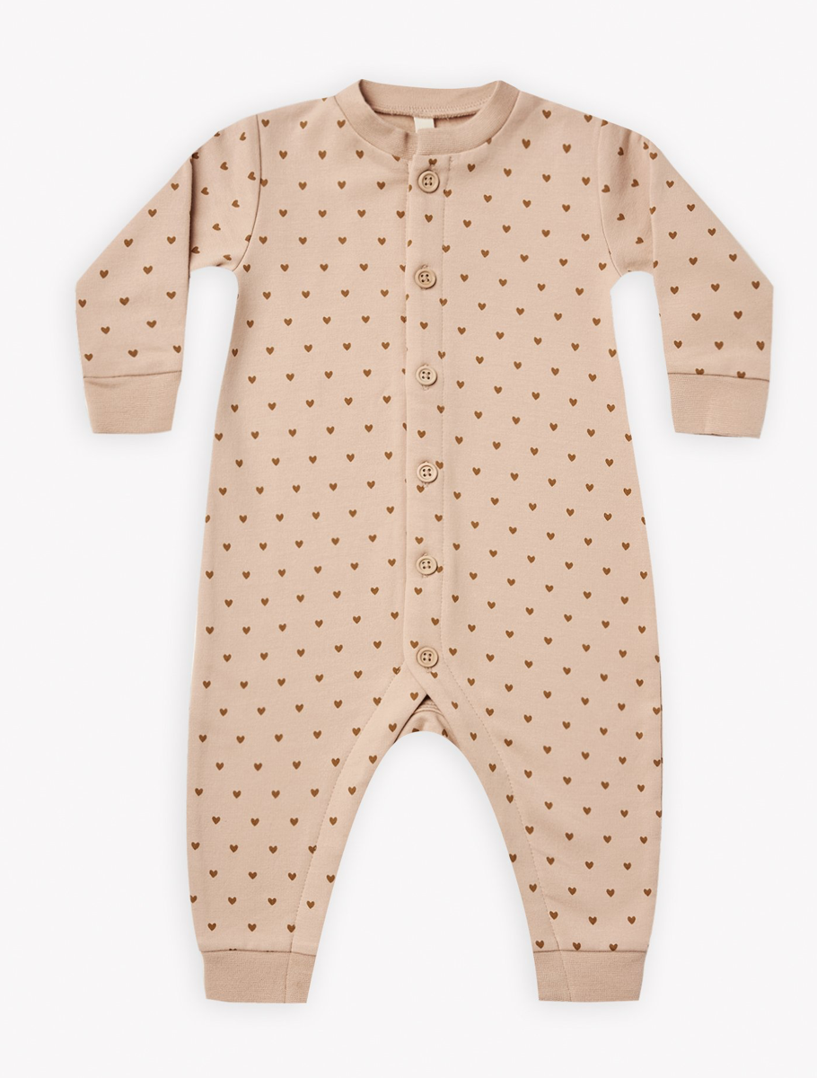 Fleece Jumpsuit | Hearts