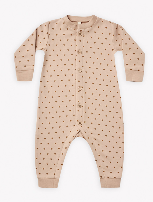 Fleece Jumpsuit | Hearts