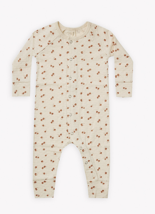 Pointelle Longjohn | Petite Floral