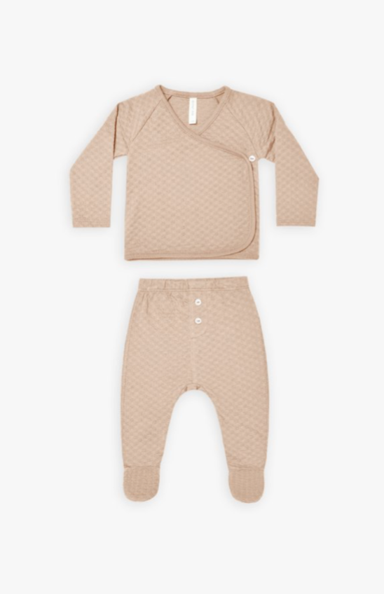 Pointelle Wrap Top and Pant Set | Petal