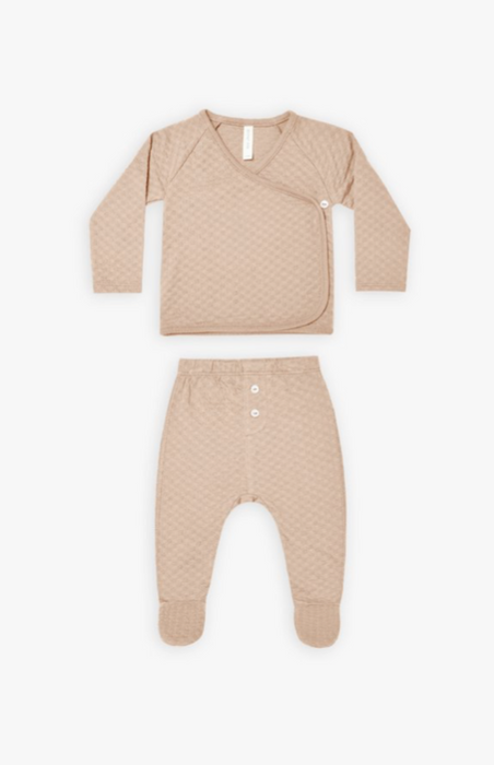 Pointelle Wrap Top and Pant Set | Petal