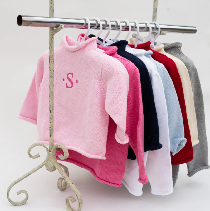 Fuchsia Rollneck Sweater