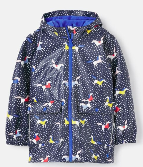 Joules rubber shop raincoat