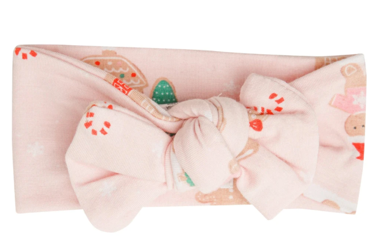 Pink Gingerbread Headband