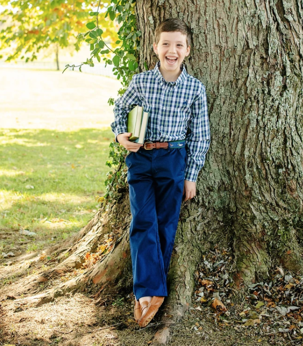 Dean's List Dress Shirt | Pine Valley Prep Plaid