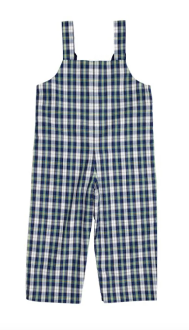 Ivy League Longall | Pine Valley Prep Plaid With Nantucket Navy