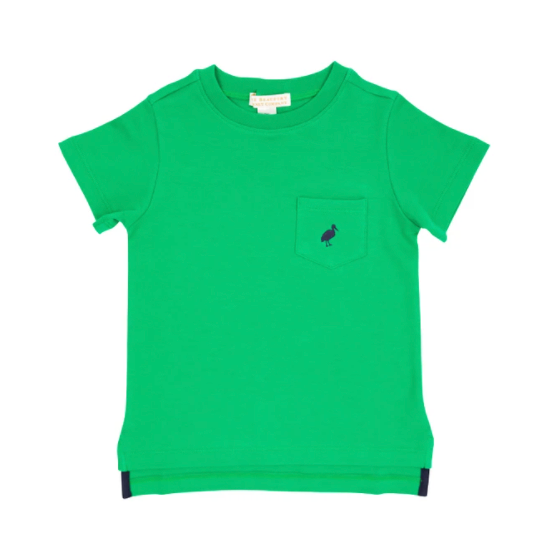 Carter Crewneck with Pocket | Kiawah Kelly Green