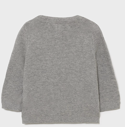 Gray Cotton Sweater | 309