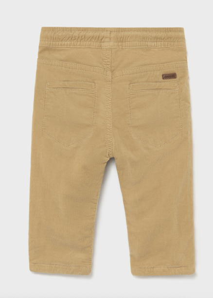 Khaki Corduroy Jogger Pants | 2531