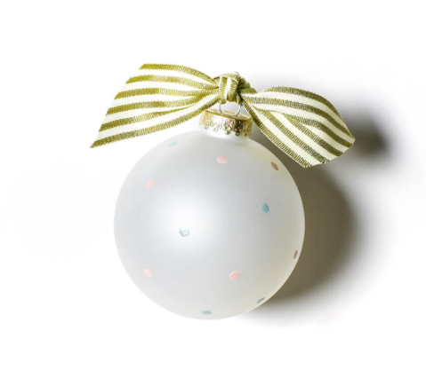Mom to Be Glass Ornament