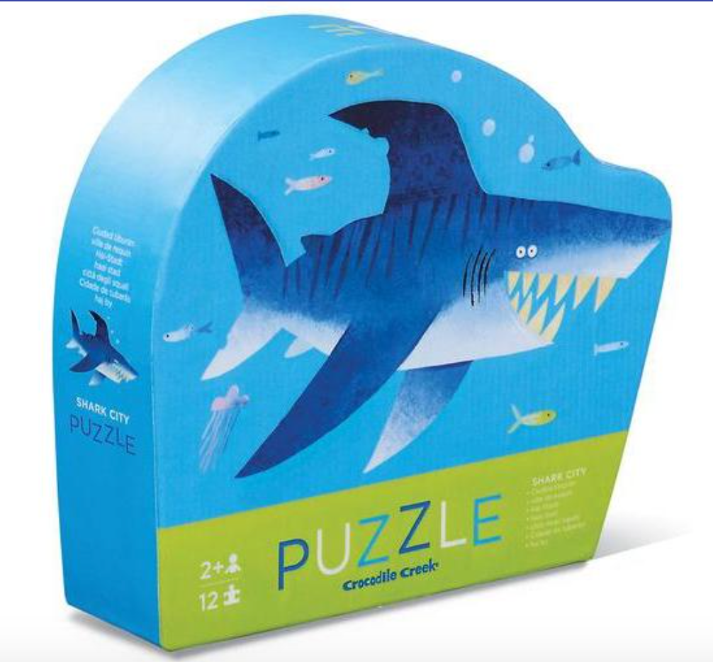 12 pc. Mini Puzzle | Shark City