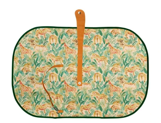 Jungle Safari Travel Change Mat