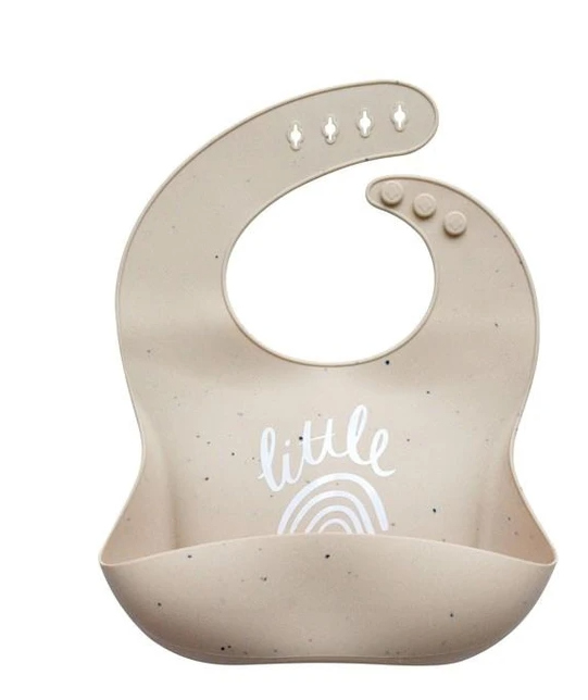 Little Rainbow Silicone Baby Bib