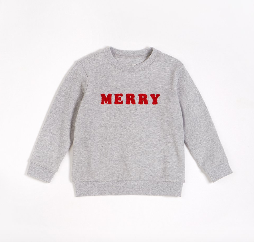 Merry Heather Grey Sweatshirt