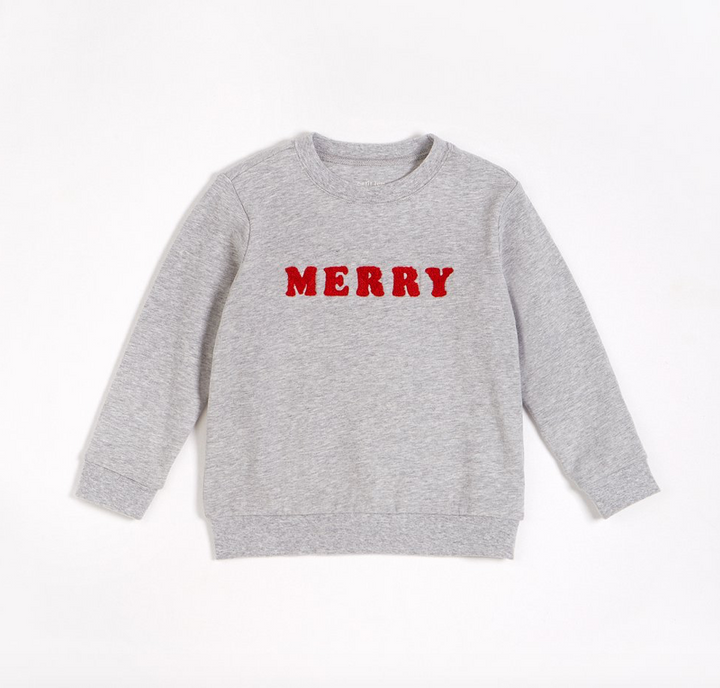 Merry Heather Grey Sweatshirt