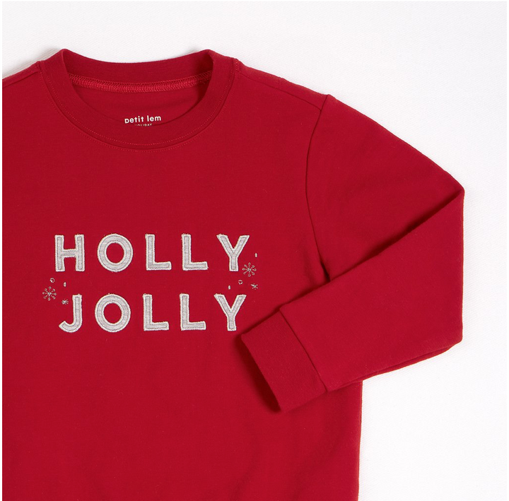 Holly Jolly Red Sweatshirt