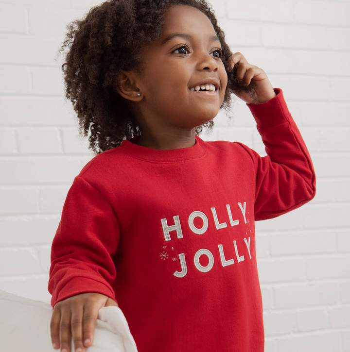Holly Jolly Red Sweatshirt