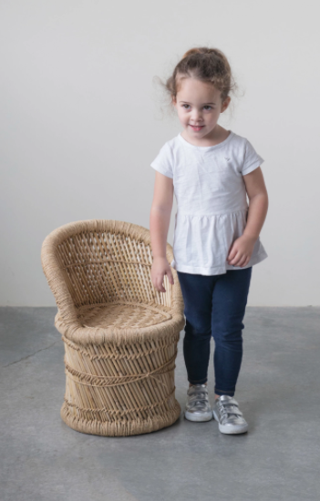 Bamboo and Rope Chair