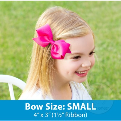 Small Glitzy Holiday Bow | Red Brocade