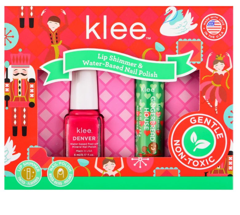 Frosted Joy Holiday Nail Polish and Lip Shimmer